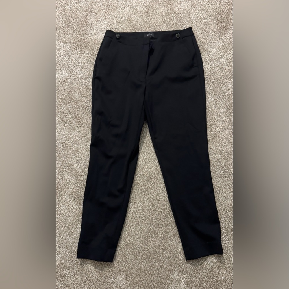 White House Black Market Black Ankle Pants